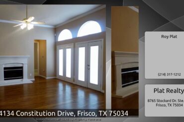 4134 Constitution Drive, Frisco, TX 75034