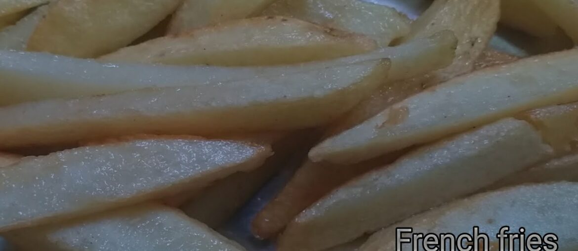Homemade crispy French fries recipe|| French fries recipe at home|| French fries