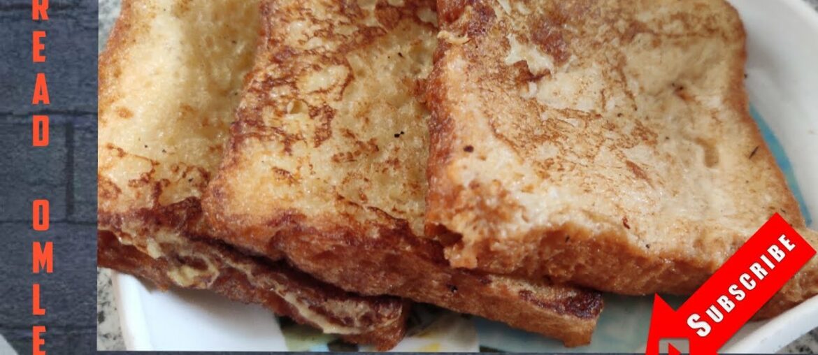 Bread Omlet | French Toast | Sweet Bread Omlet | Breakfast Recipe