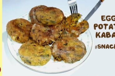 Egg Potato Kabab Recipe 🔵 Egg Snacks Recipes - Tea Time Snacks by Food Desk