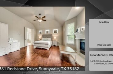 381 Redstone Drive, Sunnyvale, TX 75182