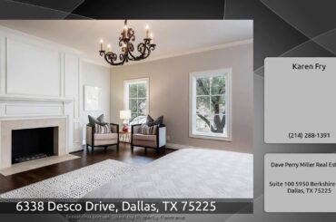 6338 Desco Drive, Dallas, TX 75225