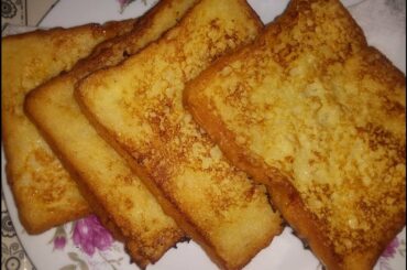 How to make french toast,easy breakfast recipe,lunch box idea/by Adeeba Fraz