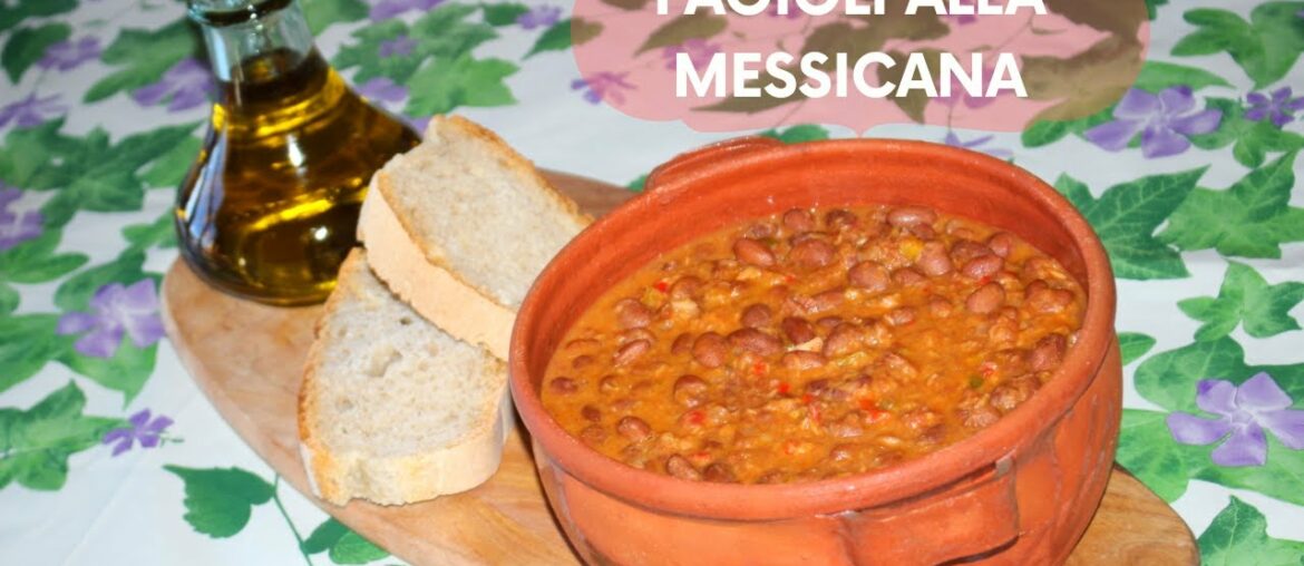 FAGIOLI ALLA MESSICANA IN PADELLA | NO CARNE | RICETTA FACILE E VELOCE FAGIOLI ALLA MESSICANA IN PADELLA | NO CARNE | RICETTA FACILE E VELOCE