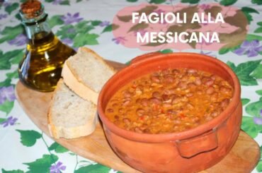 FAGIOLI ALLA MESSICANA IN PADELLA | NO CARNE | RICETTA FACILE E VELOCE