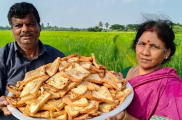 French Toast Recipe Cooking | Making 200000000 French Toast in Tamil | South Indian Village Style