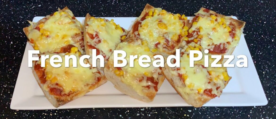How To Make Quick French 🥖 Bread Pizza Recipe | Easy Tea Time Snack