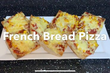 How To Make Quick French 🥖 Bread Pizza Recipe | Easy Tea Time Snack