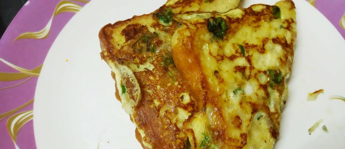 French toast with Indian masala flavor| फ्रेंच टोस्ट|masala bread recipe