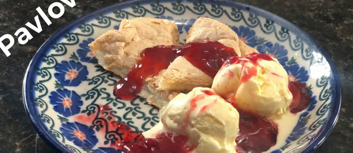 How to make Pavlova, an elegant, delicious meringue dessert.