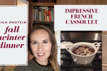 MAKE A FANCY FRENCH MEAL Learn to Cook a French Cassoulet! Food Wine Recipe Fall Winter Dinner. Date