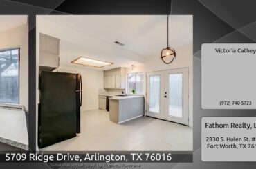 5709 Ridge Drive, Arlington, TX 76016