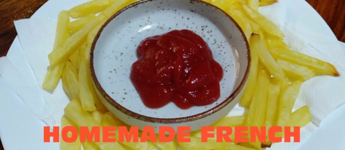 HOW TO MAKE HOMEMADE FRENCH FRIES SUPER EASY-LUTONG PINOY