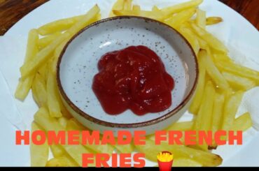 HOW TO MAKE HOMEMADE FRENCH FRIES SUPER EASY-LUTONG PINOY