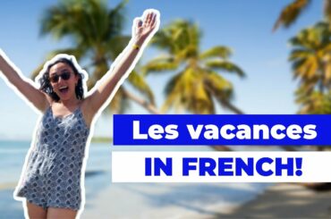 My HOLIDAYS in a FRENCH CARIBBEAN Island! 🏝 FRENCH VLOG for French learners w/ FR & EN subtitles