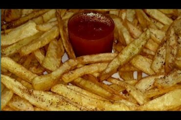 How To Make Crispy French Fries Recipe.Homemade Perfect French Fries Recipe In Hindi Urdu.