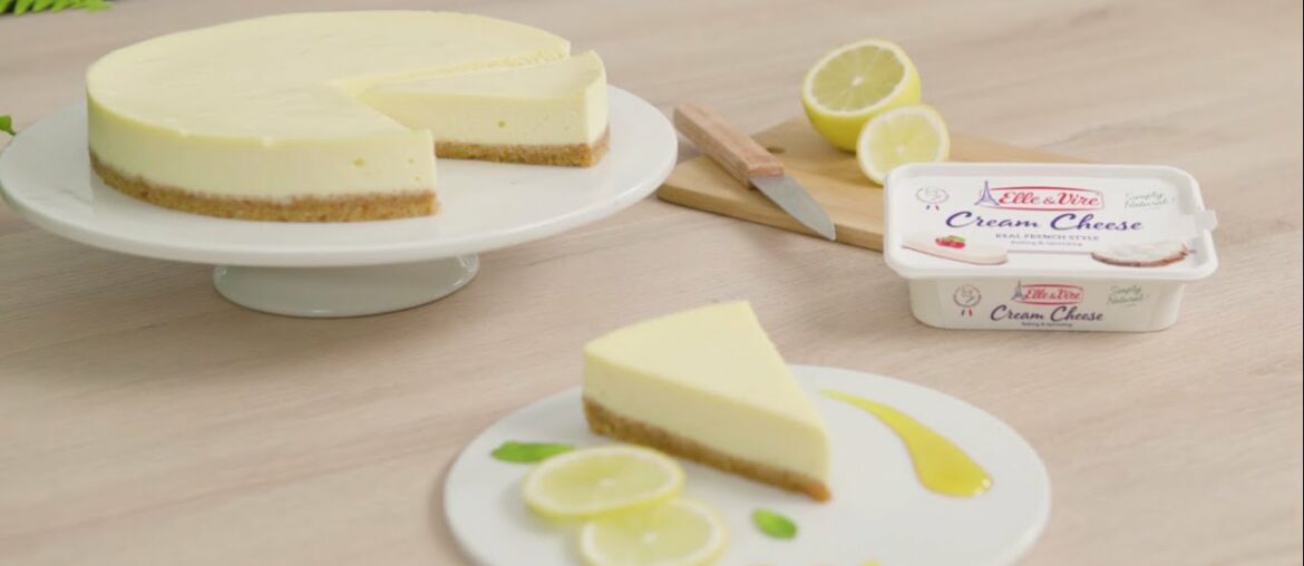 ELLE & VIRE – French Cheesecake recipe with the new Elle & Vire Cream Cheese ELLE & VIRE - French Cheesecake recipe with the new Elle & Vire Cream Cheese