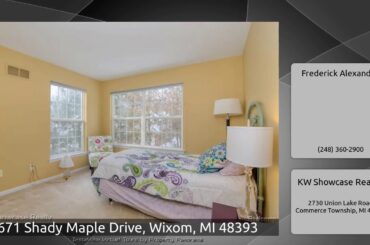 671 Shady Maple Drive, Wixom, MI 48393
