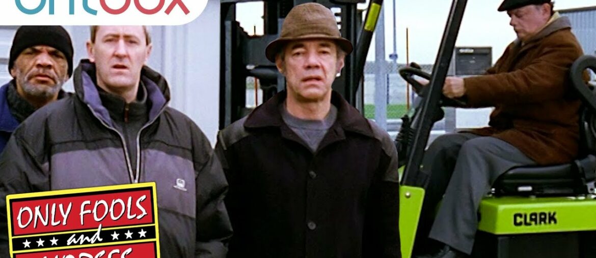 Del Boy Stuns the Lads With His French Beer Loading Skills | Only Fools and Horses