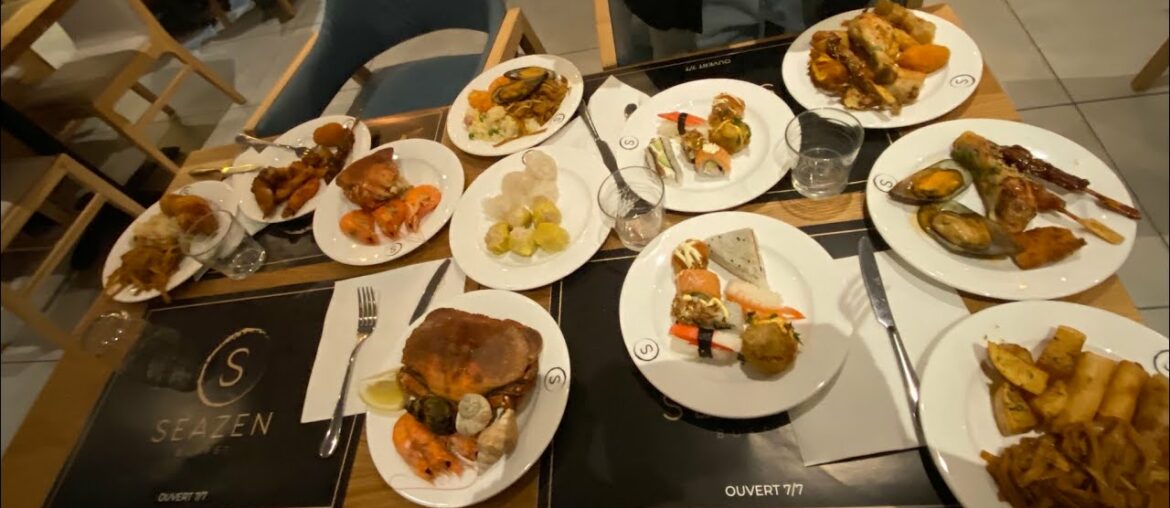 THE BEST BUFFET in FRANCE? -SEAZEN BUFFET!
