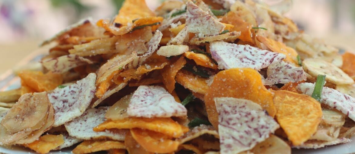 Fried potato with a new style of potato , banana French Fries Recipe