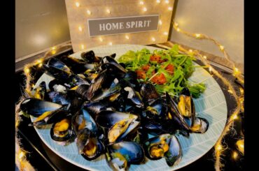 Moules à la crème/Cream mussels: Recette Facile et rapide Easy and quick recipe