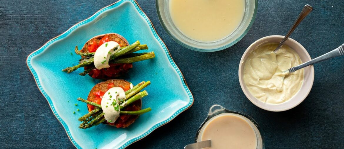 3 FRENCH MOTHER SAUCES MADE VEGAN | THE HAPPY PEAR 3 FRENCH MOTHER SAUCES MADE VEGAN | THE HAPPY PEAR