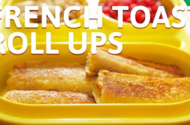 French Toast Roll Up - Quick Breakfast Recipe - French Toast - Tiffin Recipe for kids