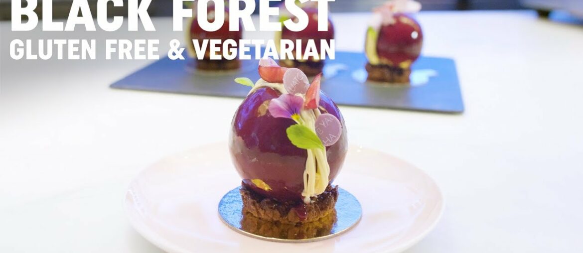 Michelin Star, Gluten Free 'Black Forest' Dessert Recipe from Yauatcha Michelin Star, Gluten Free 'Black Forest' Dessert Recipe from Yauatcha
