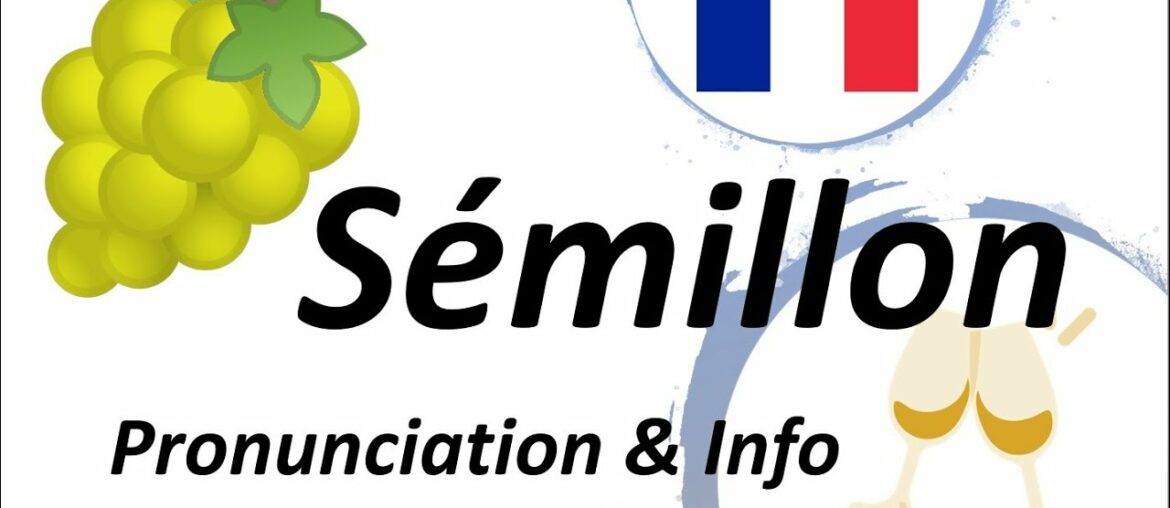 Sémillon White Wine Grape – Pronunciation & Key Information Sémillon White Wine Grape - Pronunciation & Key Information