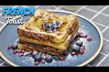 How to make the Perfect French Toast | Bread Toast Recipe [Food ASMR]
