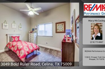 3049 Bold Ruler Road, Celina, TX 75009