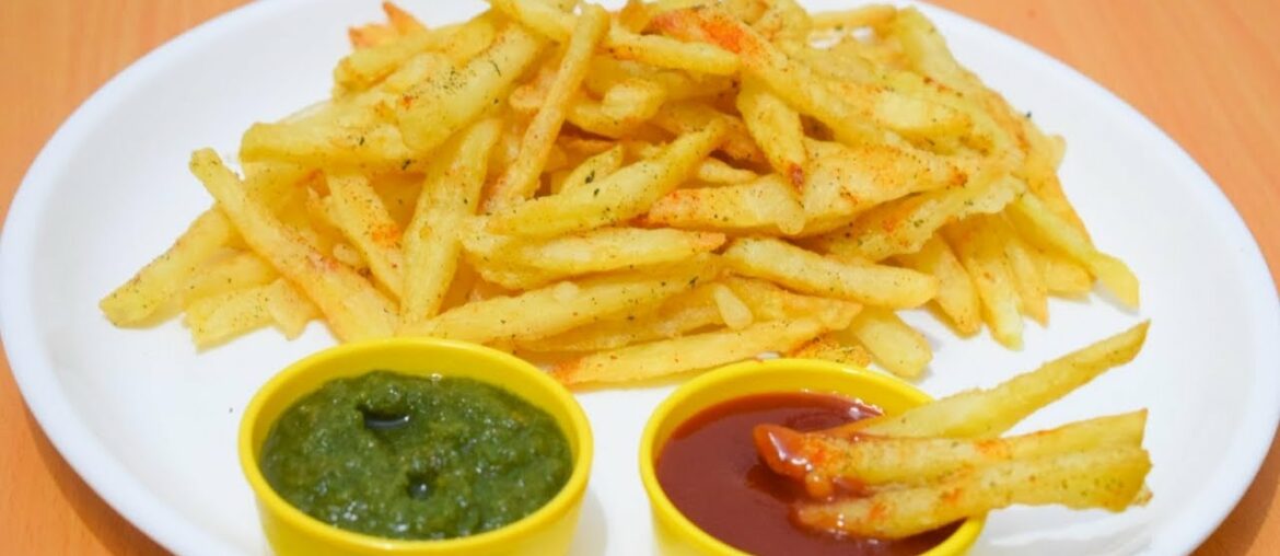 French Fries Recipe । क्रिस्पी होटल स्टाइल  फ्रेंच फ्राइज रेसिपी