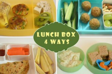 Indian Lunch Box Ideas - Part 1 | Kids Lunch Box Recipes| Quick Lunch Box