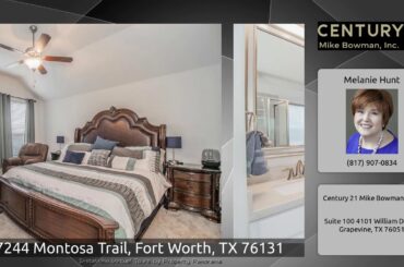 7244 Montosa Trail, Fort Worth, TX 76131