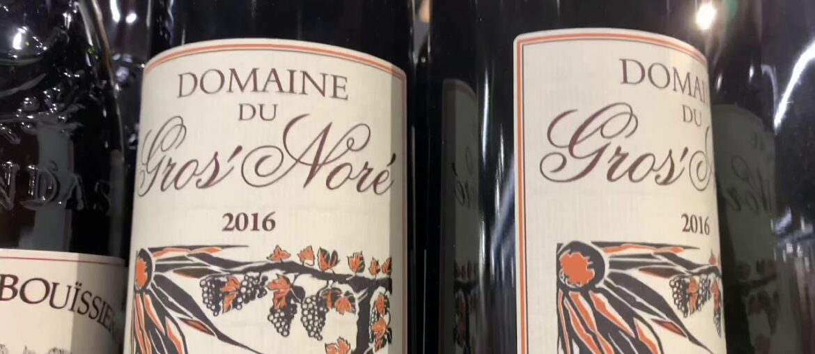 French Red Bandol Wine Domaine Du Gros Nore 2016