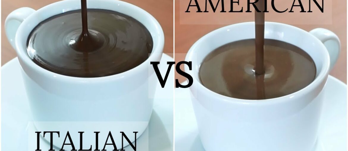 Hot Chocolate Recipe - AMERICAN VS ITALIAN HOT CHOCOLATE