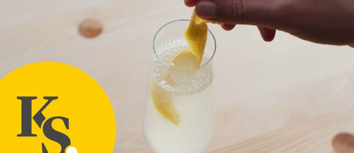 French 75 Cocktail | With Gin and Sparkling Wine French 75 Cocktail | With Gin and Sparkling Wine
