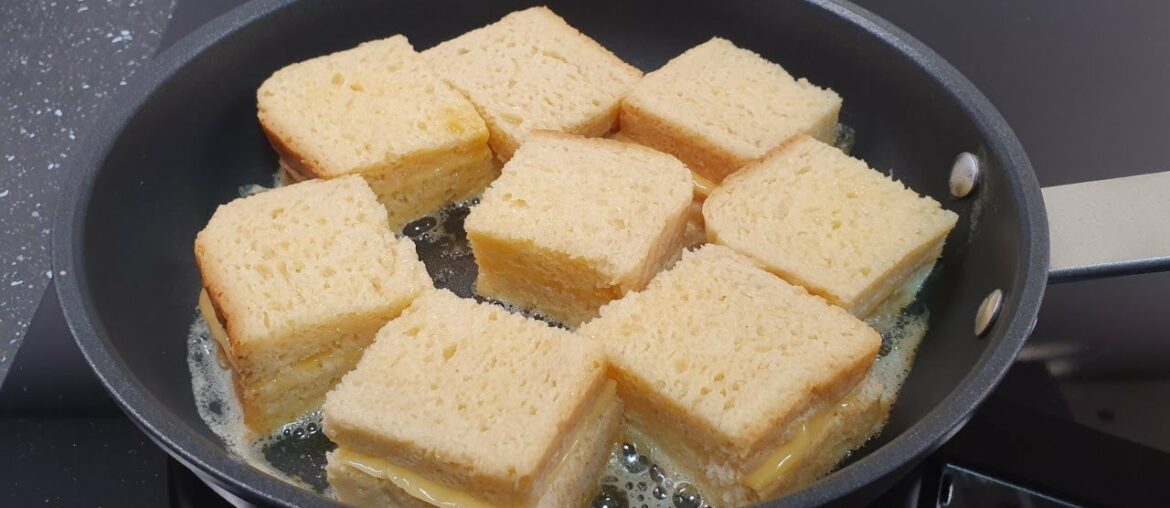 How to Make French Toast with Cheese ! Easy Cooking Recipe