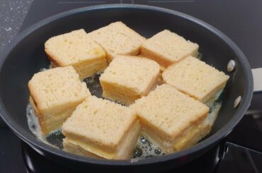 How to Make French Toast with Cheese ! Easy Cooking Recipe