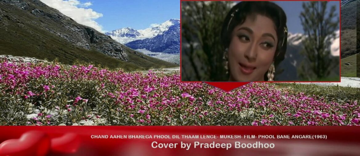 Chand Aahen Bharega, Phool Dil Thaam Lenge.Mauritius and Burgundy - France..Cover by Pradeep Boodhoo