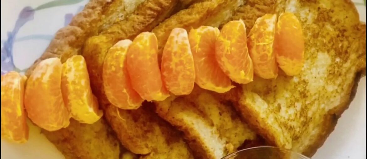 Orange French Toast||Healthy Breakfast Recipe||Make Healthy Breakfast in 2 min