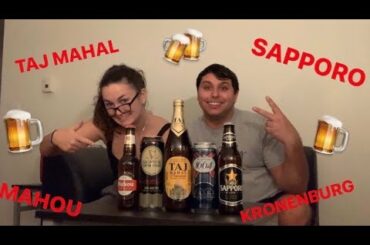 John and I Guess What Country Each Beer is From (JAPAN, INDIA, SPAIN, FRANCE)