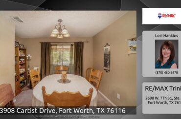 3908 Cartist Drive, Fort Worth, TX 76116