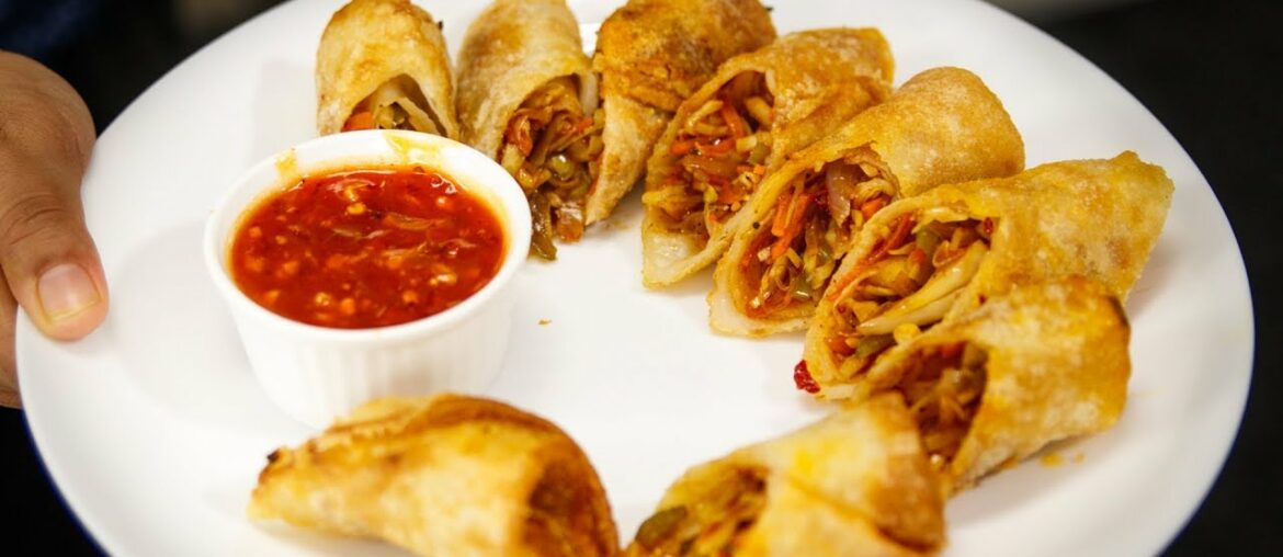 बेस्ट स्प्रिंग रोल्स बनाने की विधि – restaurant spring rolls sheets recipe cookingshooking बेस्ट स्प्रिंग रोल्स बनाने की विधि - restaurant spring rolls sheets recipe cookingshooking