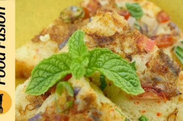 Breakfast Recipe Masala  Omelette French Toast