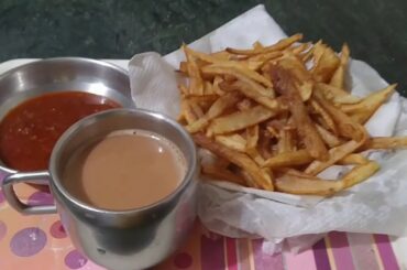 French Fries/Easy And Quick Snack Recipe/Tea Time Recipe/Indianlifestyle With Vandana auti
