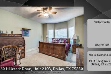 12660 Hillcrest Road, Unit 2103, Dallas, TX 75230