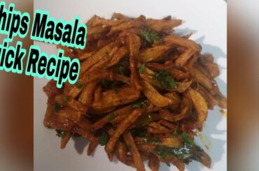 Quick and easy Chips Masala Recipe 2020