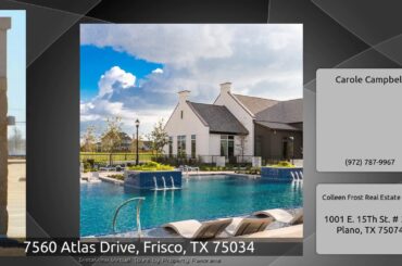 7560 Atlas Drive, Frisco, TX 75034